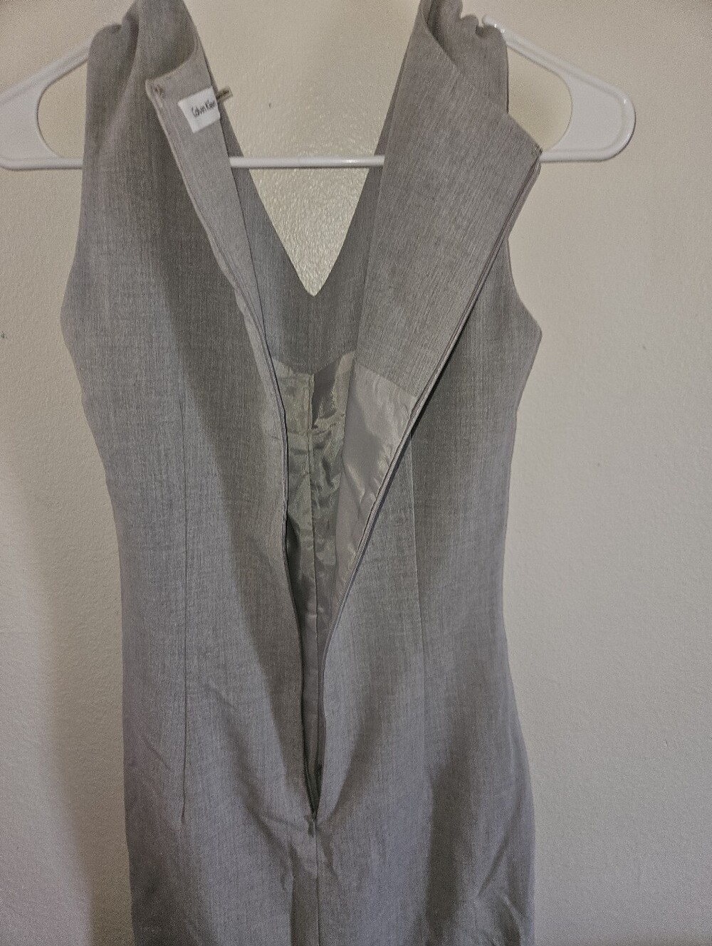 Calvin Klein Womans Sleeveless Gray Dress Size S - Picture 12 of 12